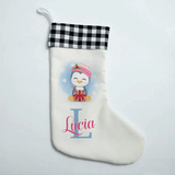 Personalised Penguin Stocking