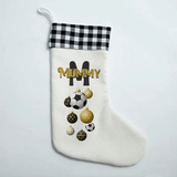 Personalised Football Themed Stocking