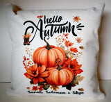 Personalised Family Hello Autumn