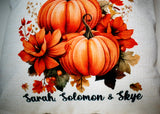 Personalised Family Hello Autumn