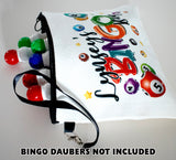 Personalised Rainbow Bingo Pen Case