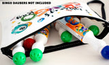 Personalised Rainbow Bingo Pen Case
