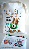 Personalised Bingo Queen Tote Bag