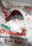 Personalised Santa Face Christmas Sack