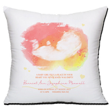 Personalised Unisex Boy Girl Baby Scan Pillow