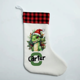 Personalised Dinosaur Stocking