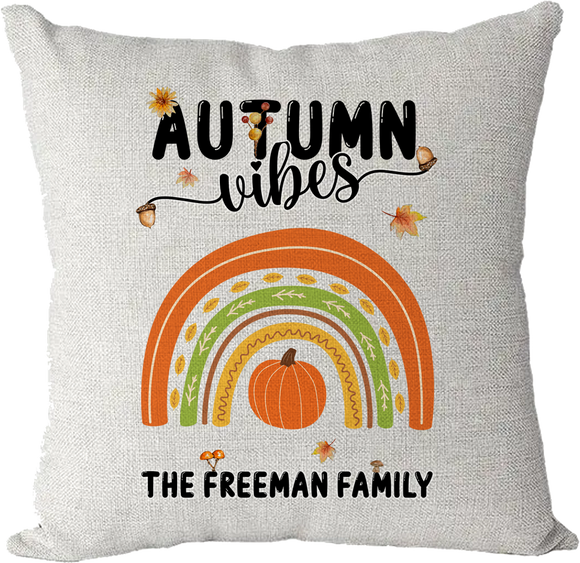 Personalised Family Autumn Vibes