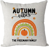 Personalised Family Autumn Vibes