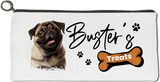 Personalised Pug Treat Bag