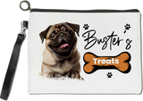 Personalised Pug Treat Bag