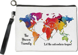 Personalised World Map Passport Case