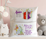 Personalised Fairies Book Pillow