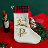 Personalised Reindeer Stocking
