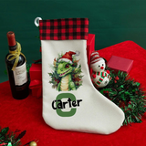 Personalised Dinosaur Stocking