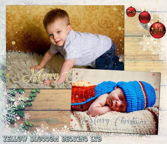 Christmas Photo Greeting Cards Full Photo
