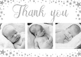 Stars Everywhere - Custom Personalised Thank You Cards - Yellow Blossom Designs Ltd