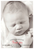 Full Photo Thank You With White Border - Custom Personalised Thank You Cards - Yellow Blossom Designs Ltd