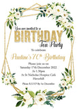 Classic Birthday Invite
