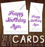 Happy Birthday Mum. I Looked For A Great Present But Realised Having Me As A Child Is Present Enough For Anyone!