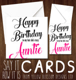 Happy Birthday To My Bat Shit Crazy Auntie