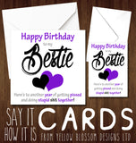 Another Year Of Getting Pissed And Doing Stupid Shit ~ Friendship Birthday Card