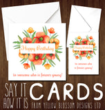Forever Young - Greeting Card - Yellow Blossom Designs Ltd