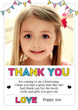 Retro Thank You Cards With Photos - Custom Personalised Thank You Cards - Yellow Blossom Designs Ltd