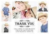 Multi Photo Collage - Custom Personalised Thank You Cards - Yellow Blossom Designs Ltd