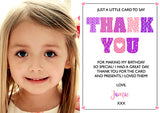 Retro - Custom Personalised Thank You Cards - Yellow Blossom Designs Ltd