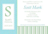 Classic Photo - Christening Invitations Boy Girl Unisex Joint Twins Baptism Naming Day Ceremony Celebration Party ~ QUANTITY DISCOUNT AVAILABLE - YellowBlossomDesignsLtd