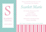 Classic Photo - Christening Invitations Boy Girl Unisex Joint Twins Baptism Naming Day Ceremony Celebration Party ~ QUANTITY DISCOUNT AVAILABLE - YellowBlossomDesignsLtd