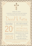 Religious Joint Celebration Party - Christening Invitations Boy Girl Unisex Twins Baptism Naming Day Ceremony Celebration Party ~ QUANTITY DISCOUNT AVAILABLE