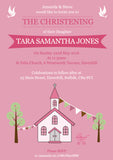 Church Doves Celebration Party - Christening Invitations Joint Boy Girl Unisex Twins Baptism Naming Day Ceremony Celebration Party ~ QUANTITY DISCOUNT AVAILABLE - YellowBlossomDesignsLtd
