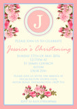 Initial Christening Invitations Boy Girl Unisex Twins Baptism Naming Day Ceremony Celebration Party ~ QUANTITY DISCOUNT AVAILABLE