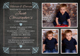 Personalised Christening Naming Day Baptism Celebration Invitations Photo Invites