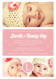 Modern Christening Baptism Ceremony Naming Day Invites
