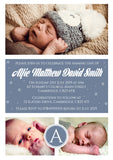 Modern Christening Baptism Ceremony Naming Day Invites