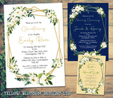 10 Personalised Christening Invitations Baptism Naming Invites Boy Girl Joint Twins Unisex Birthday Wedding Thank You