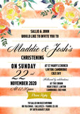 Premium Birthday / Christening Invitations
