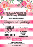 Premium Birthday / Christening Invitations