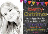 Bundle Of Kids Personalised Christmas Greeting Card Pack