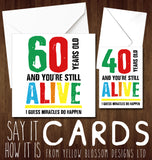 Miracles Do Happen ~ Happy Birthday ~ ANY Age Can Be Printed