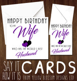 Happy Birthday Wife From The World's Best Husband