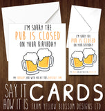Pub Is Closed Beer ~ Covid