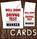 Well Done On Passing Your Driving Test