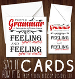 Proper Grammar - Your Nuts Or You're Nuts