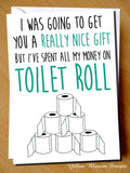 Funny Birthday Card Gift Adult Humour Mum Dad Son Daughter Brother Sister Friend