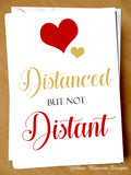 Distant Birthday Card Anniversary Mum Dad Brother Sister Friend Love Family Cute
