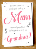 You've Done A Great Job Being A Dad ~ Promoted To Grandad ~ Pregnancy Announcement