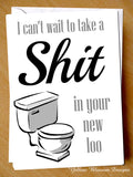 Funny New Home Card Warming Moving First House Hilarious Alternative